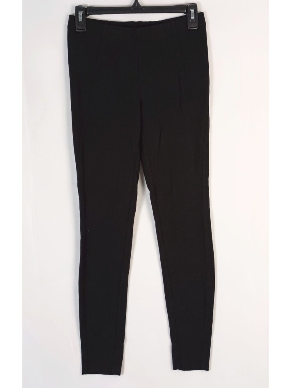 Boston Proper Ponte Knit Leggings XS Black Pull On Slim Stretch Pants
